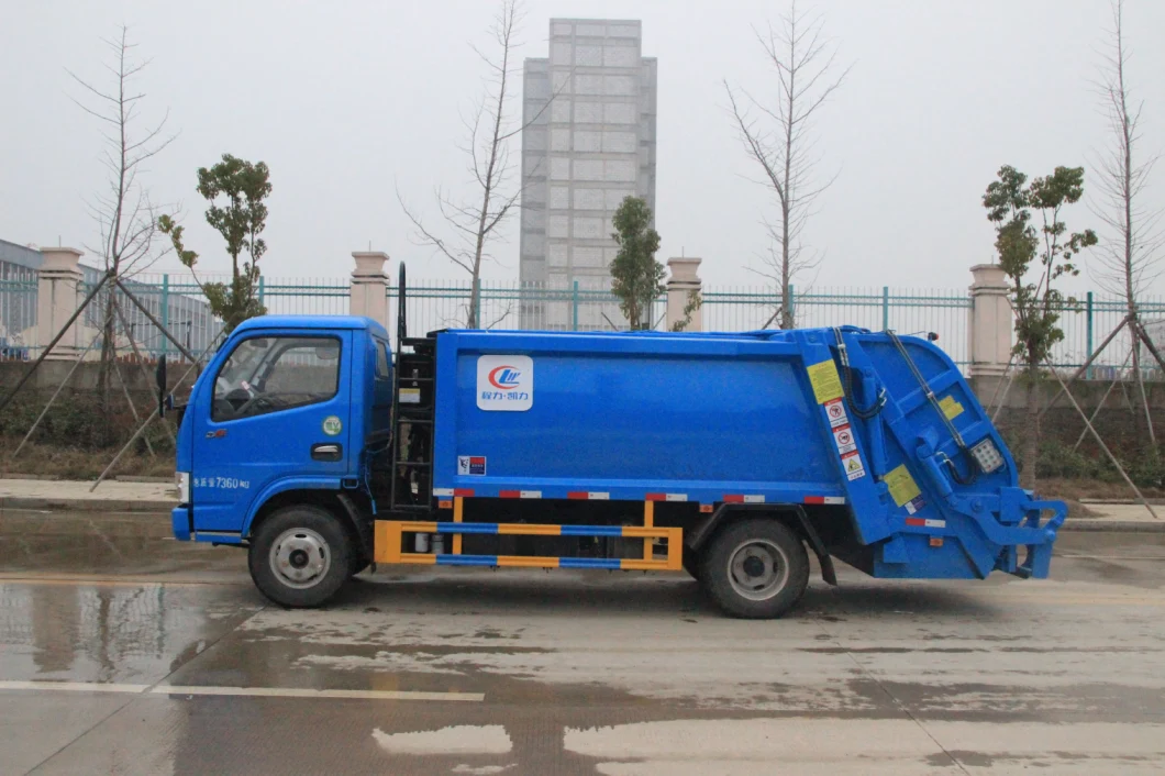 Dongfeng 6-20cbm Compressed Sanitation Rubbish Collector Garbage Collection Hook Lift Roll off Waste Compactor Garbage Truck