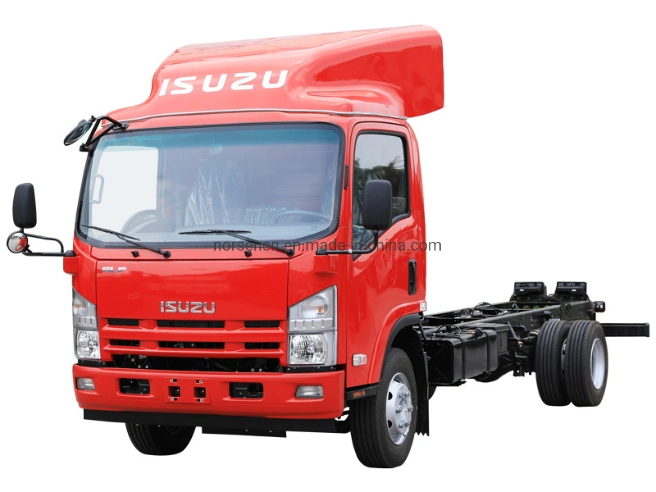 Isuzu 700p 4X2 Single Double Row Cabin Medium Duty Cargo Van Truck with 4HK Engine