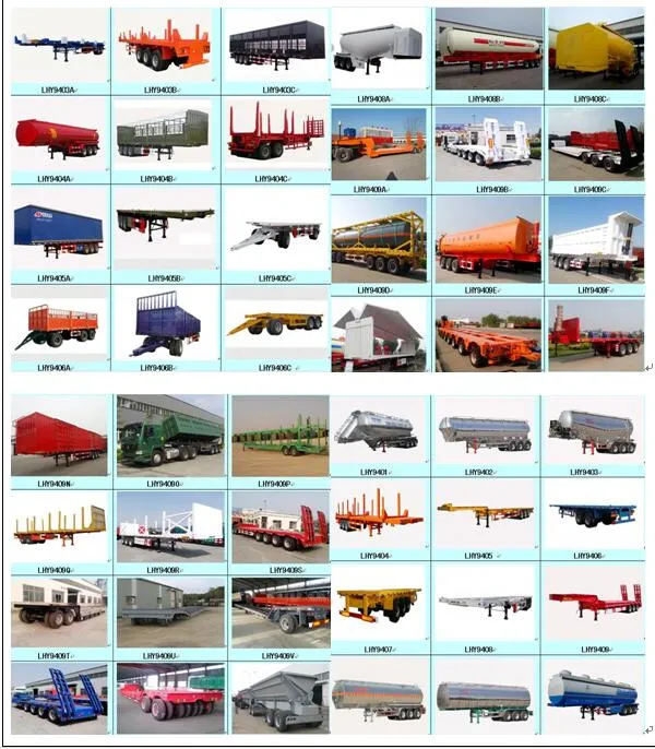 2/3 Axle Heavy Duty Side Wall/Side Board/Drop Side/Fence/Stake Utility Cargo Truck Semi Trailer with Container Lock