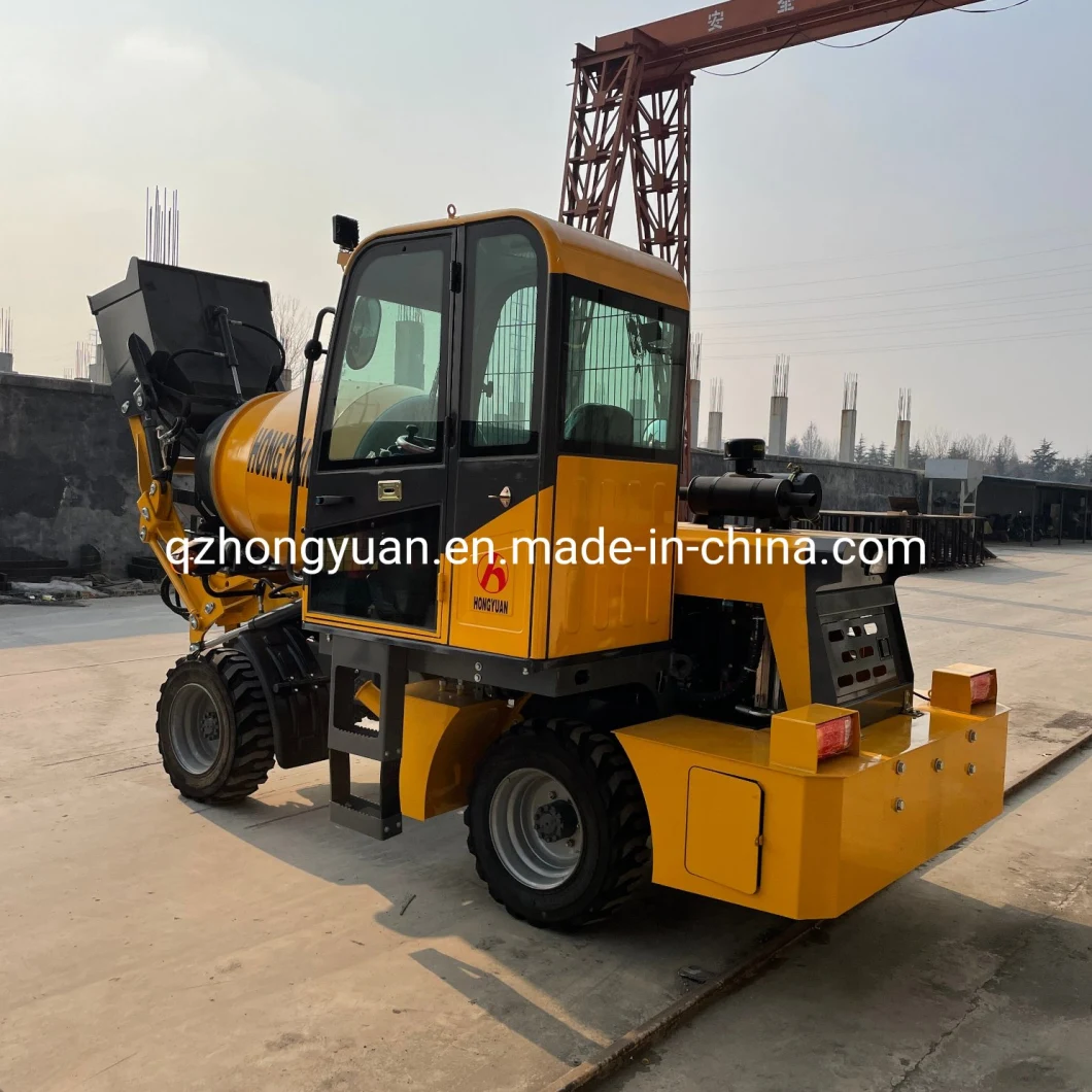 OEM Manufacturer Hy120 Self Loading Concrete Mixer Truck