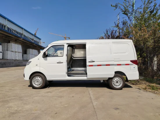 Van de carga elétrica de alta velocidade, modelo mais recente, minicaminhão elétrico D07