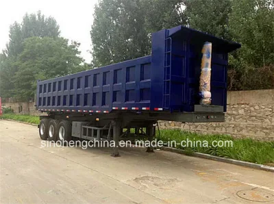 Semi-reboque basculante basculante traseiro de 40 toneladas para venda