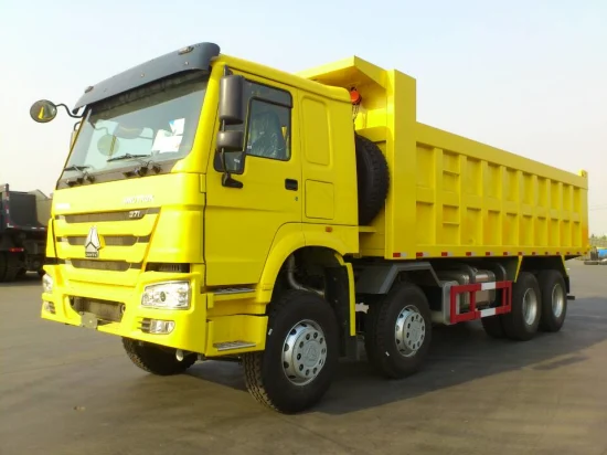 China HOWO Caminhão Basculante 8X4 6X4 Usado Basculante Basculante Basculante Misturador Bomba de Concreto Caminhão Trator