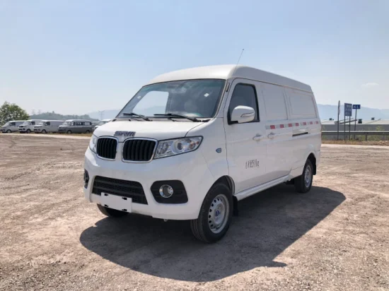 Veículo de carga de nova energia barato para adultos EV E Carro elétrico Jinbei Carros usados ​​multifuncionais Van LFP Suporte de bateria AC & DC Carregador Pickup Truck