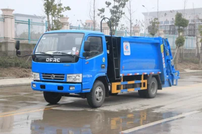 Dongfeng 6-20cbm Saneamento Comprimido Coletor de Lixo Coleta de Lixo Gancho Elevador Roll off Resíduos Compactador Caminhão de Lixo