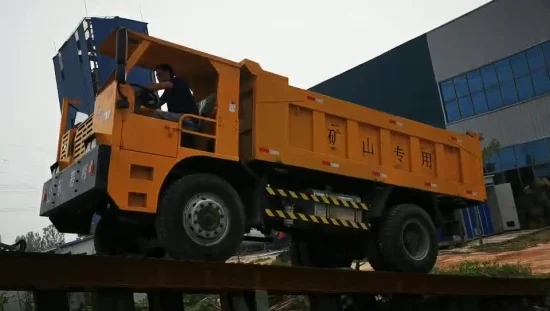 Caminhão basculante de mineração personalizado de 16 toneladas com cabine para equipamentos de mineração de veículos de transporte